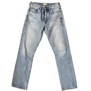Citizens Of Humanity Light Blue Straight Leg Jeans